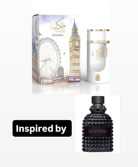 Hikaya London inspired by BORN IN ROMA EXTRADOSE UOMO
VALENTINO FOR MEN