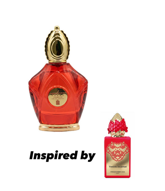 Srab Vermello 100ml AURA inspired by VENOM INCARNAT STÉPHANE HUMBERT LUCAS 777 FOR WOMEN AND MEN