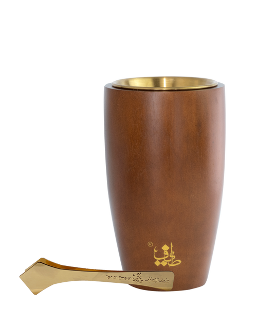 Taif Wooden Incense Burner  taif al emarat