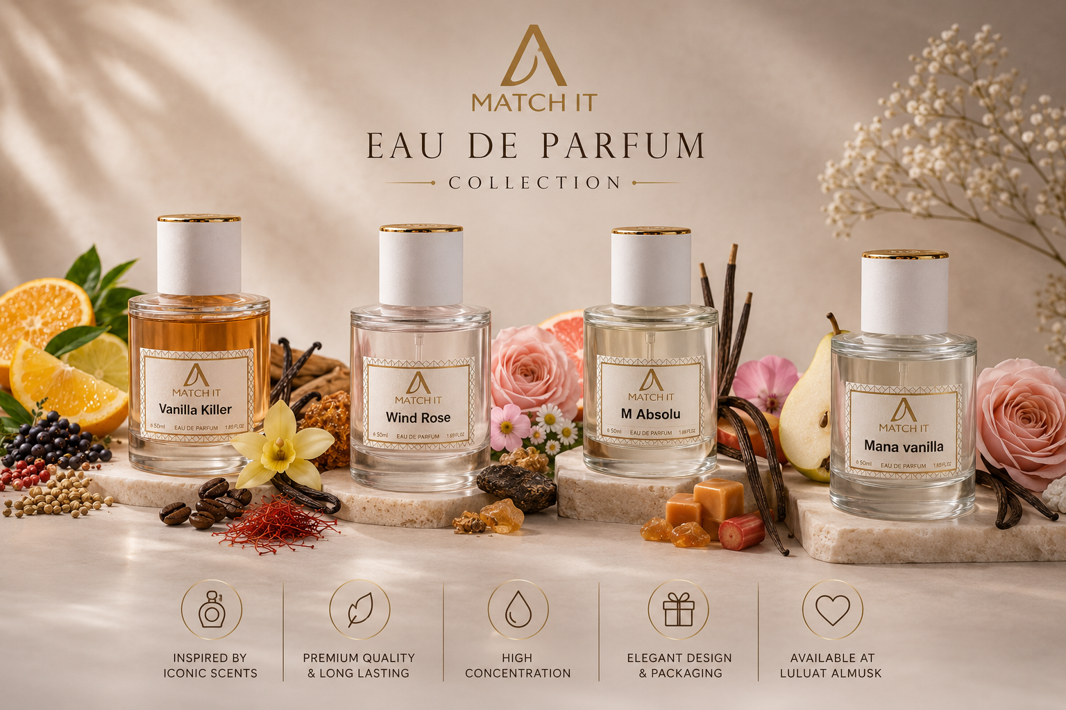 MATCH IT | Designer-Inspired Perfumes at Luluat Almusk