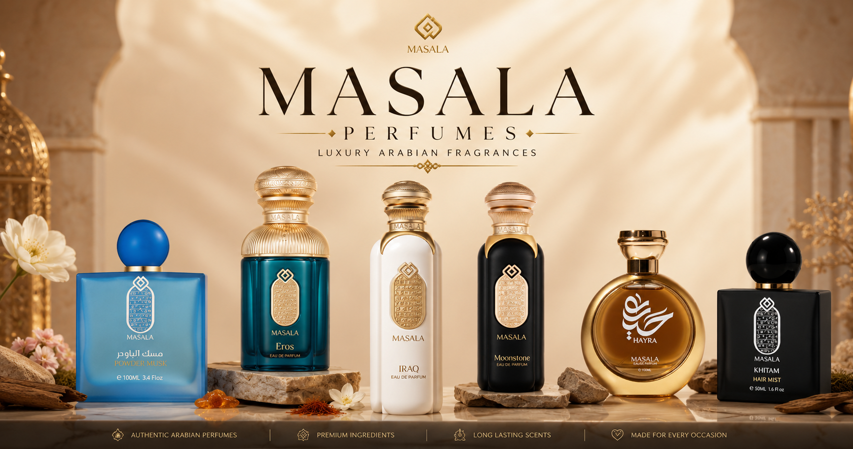 MASALA Perfumes | Authentic Arabian Fragrances – Luluat Al Musk