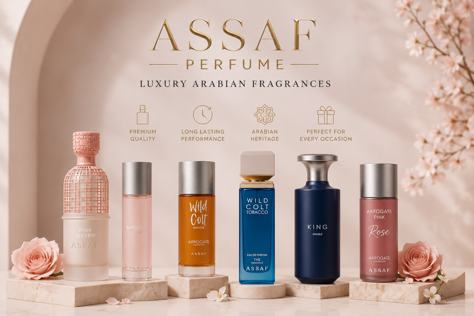 ASSAF Perfumes | Luxury Arabian Fragrances at Luluat Almusk