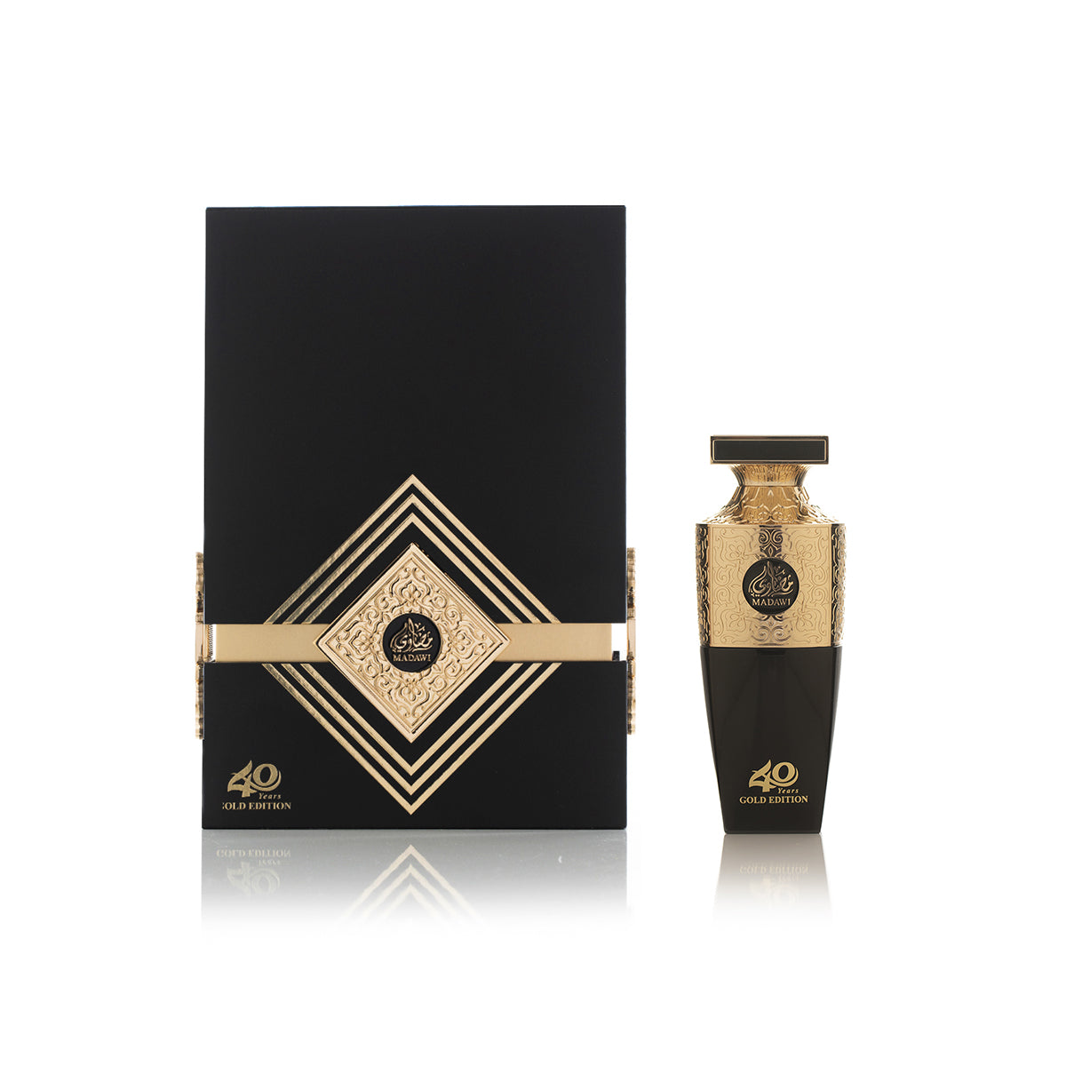 Madawi Gold Edition by Arabian Oud 100ml Eau De Parfum | عطر مضاوي جولد إيديشن من العربية للعود 100 مل