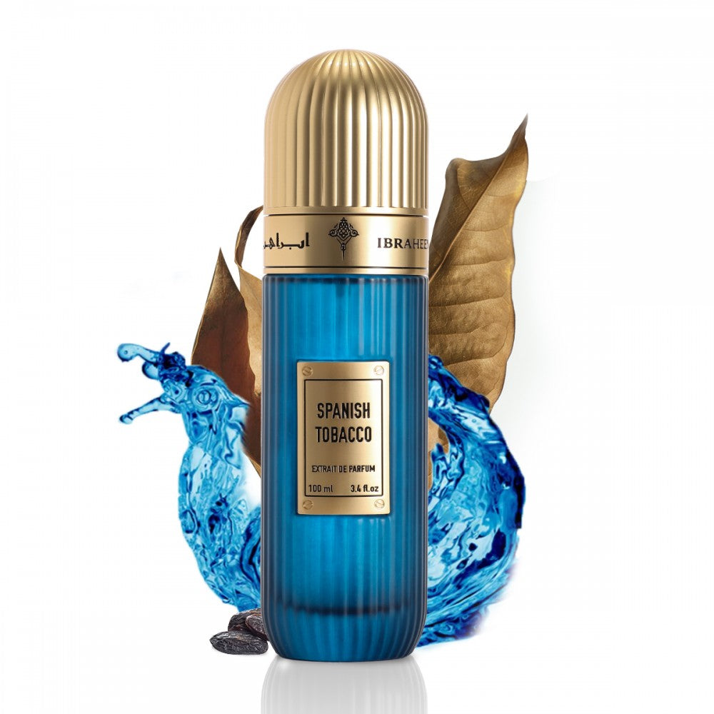 Spanish Tobacco by IBRAQ (Formerly Ibrahim AlQurashi) | Luxury Tobacco Perfume 100ml | Luluat Al Musk