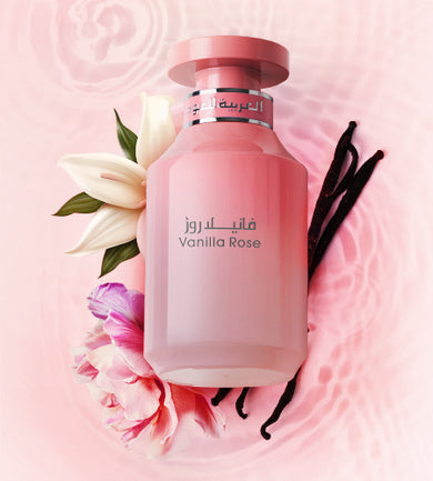 Vanilla Rose by Arabian Oud 100ml Eau De Parfum | عطر فانيلا روز من العربية للعود 100 مل