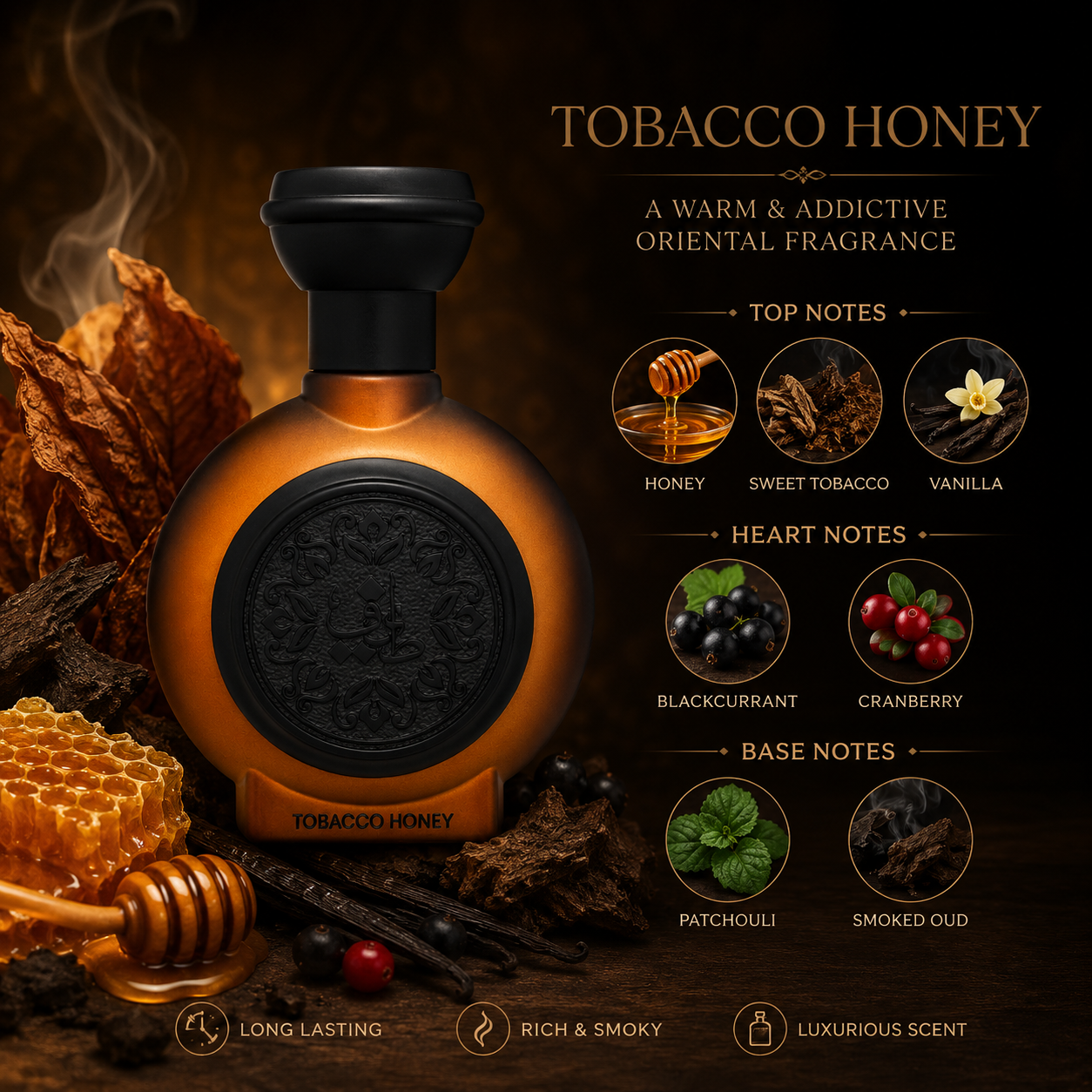 New Tobacco Honey by Taif Al Emarat – A Warm & Addictive Oriental Fragrance