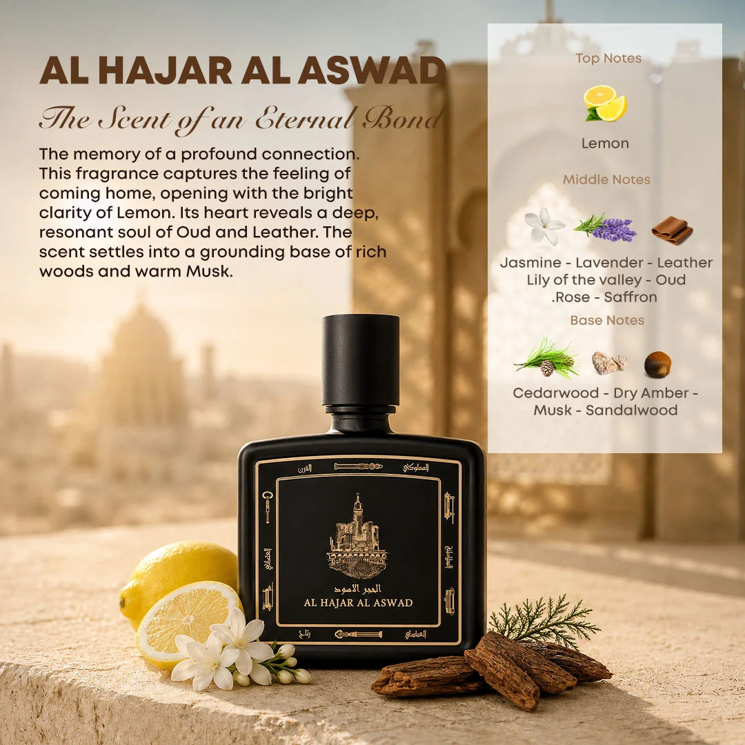Al Hajar Al Aswad Woody Floral by Taif Al Emarat – Eau de Parfum 80ml