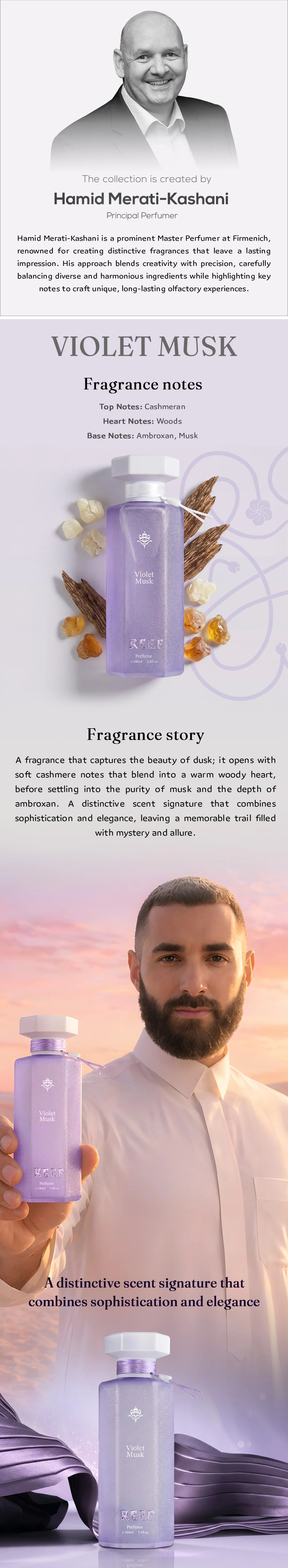 REEF Violet Musk Eau de Parfum 100 ML