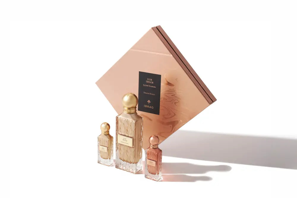 IBRAQ Twilight Secrets D’or Tresor by Jordi Fernández – Unisex Perfume Set 85ml + 2x10ml