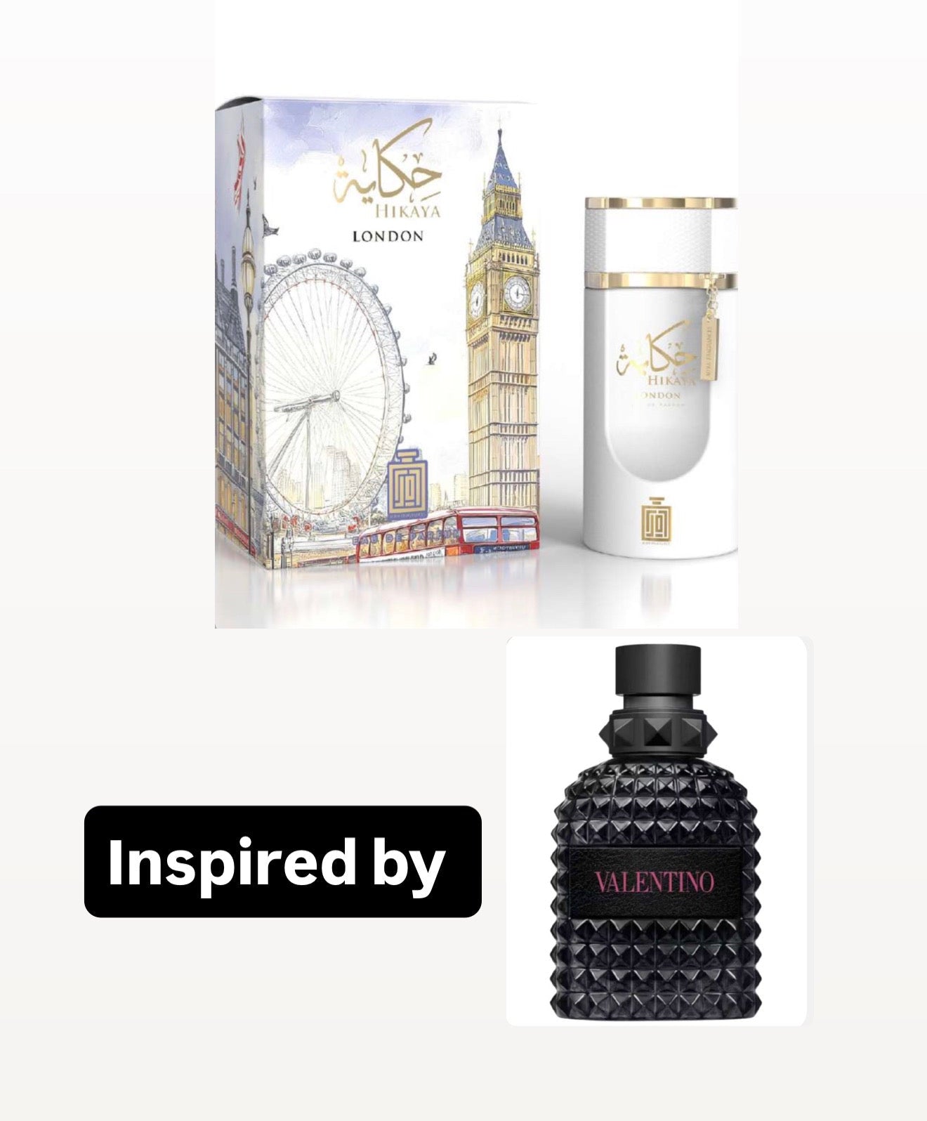 Hikaya London inspired by BORN IN ROMA EXTRADOSE UOMO
VALENTINO FOR MEN