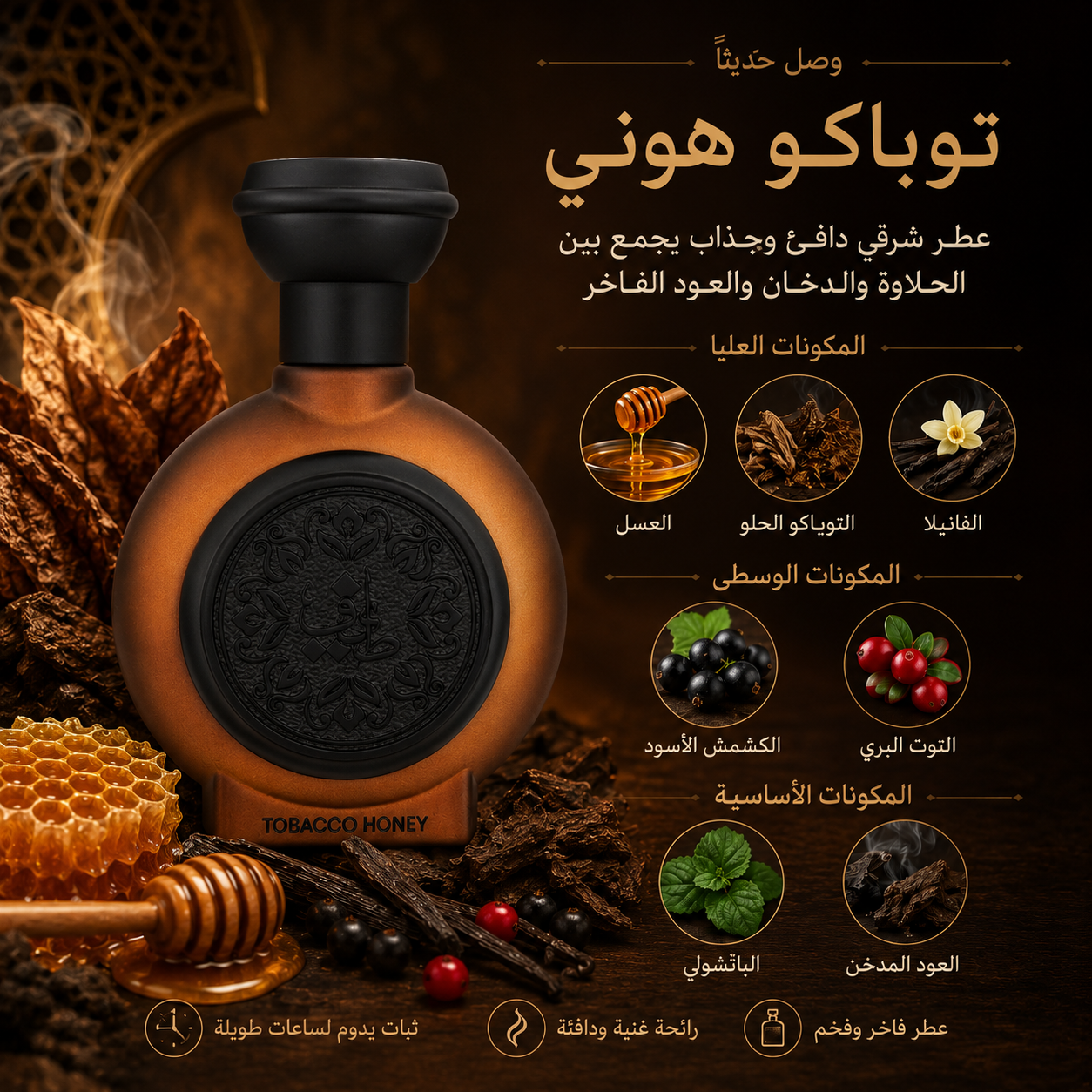 New Tobacco Honey by Taif Al Emarat – A Warm & Addictive Oriental Fragrance