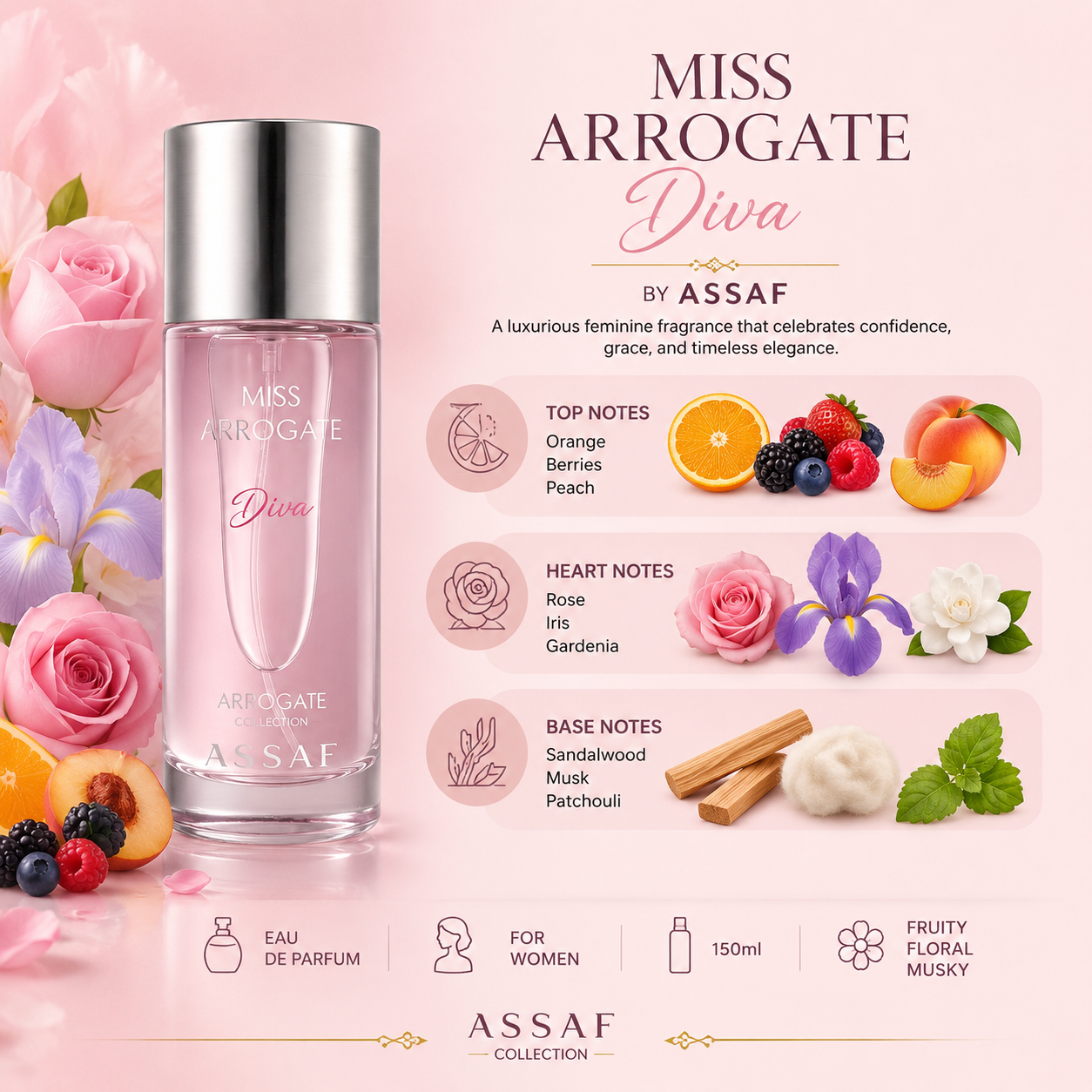 Miss Arrogate Diva by Assaf – 150ml