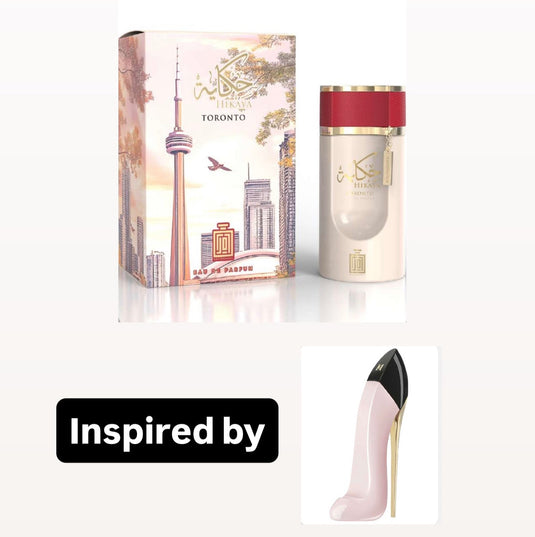 Hikaya Toronto inspired by Good Girl Blush Carolina Herrera
for women