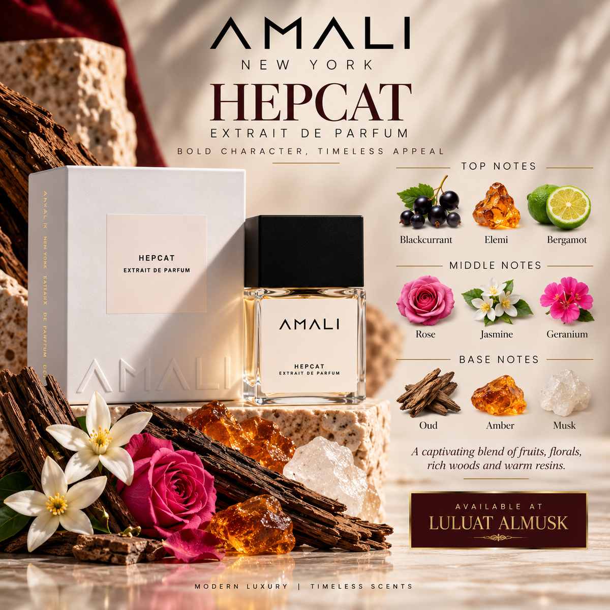 Hepcat Extrait de Parfum – AMALI New York 50 ml