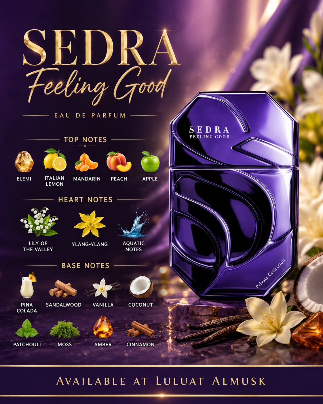 SEDRA Feeling Good Eau de Parfum – 90ml