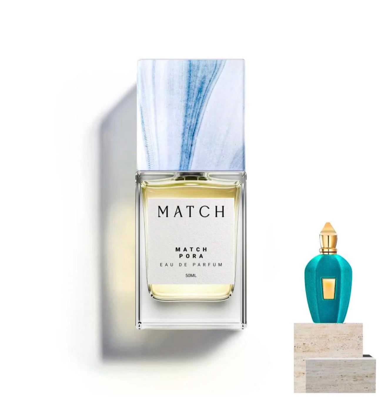 Match Pora
Vibrant. Fresh. Irresistible.           Inspired By

Erba Pura Eau de Parfum by Xerjoff