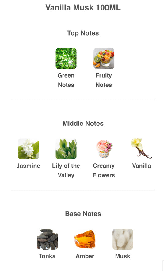 MASALA VANILLA MUSK FOR BODY 100ML