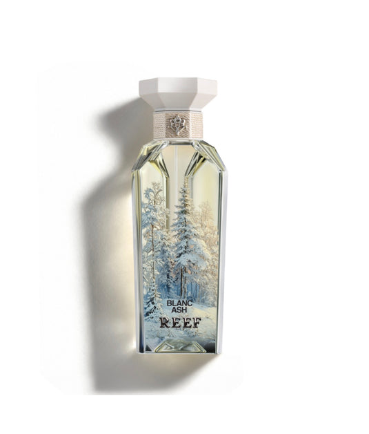 Blanc Ash Perfume
Cool, ambery, soft floral / 150 ml