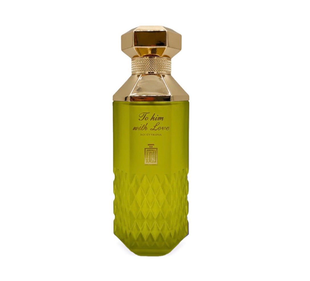 AURA FRAGRANCES TO HIM WITH LOVE PERFUME EDP 100ML PERFUME inspired 9PM AFNAN FOR MEN