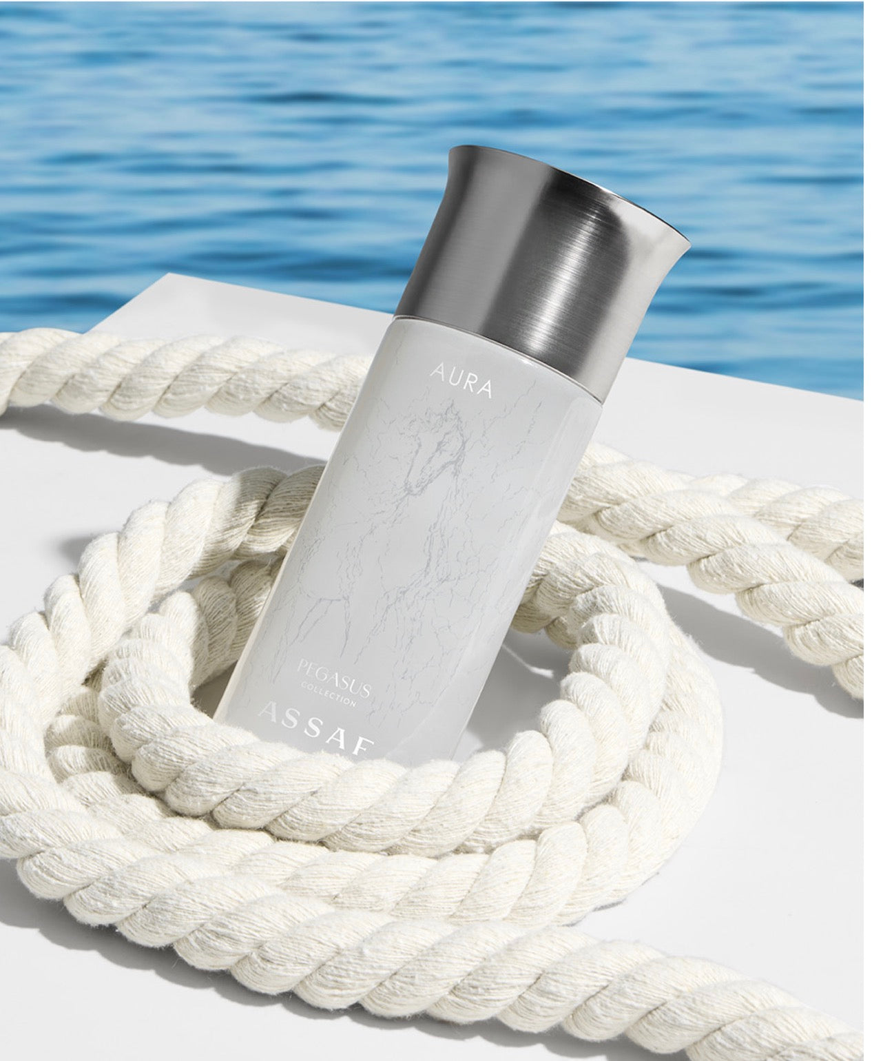 AURA by ASSAF | Citrus Woody Aromatic Perfume | Luluat Almusk