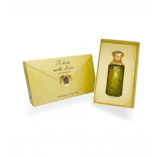 AURA FRAGRANCES TO HIM WITH LOVE PERFUME EDP 100ML PERFUME inspired 9PM AFNAN FOR MEN