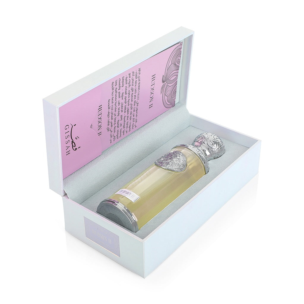 HUDSON II by Gissah – 200ML | Elegant Ambery Floral Fruity Fragrance