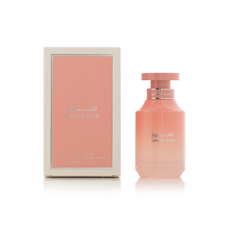 Vanilla Rose by Arabian Oud 100ml Eau De Parfum | عطر فانيلا روز من العربية للعود 100 مل