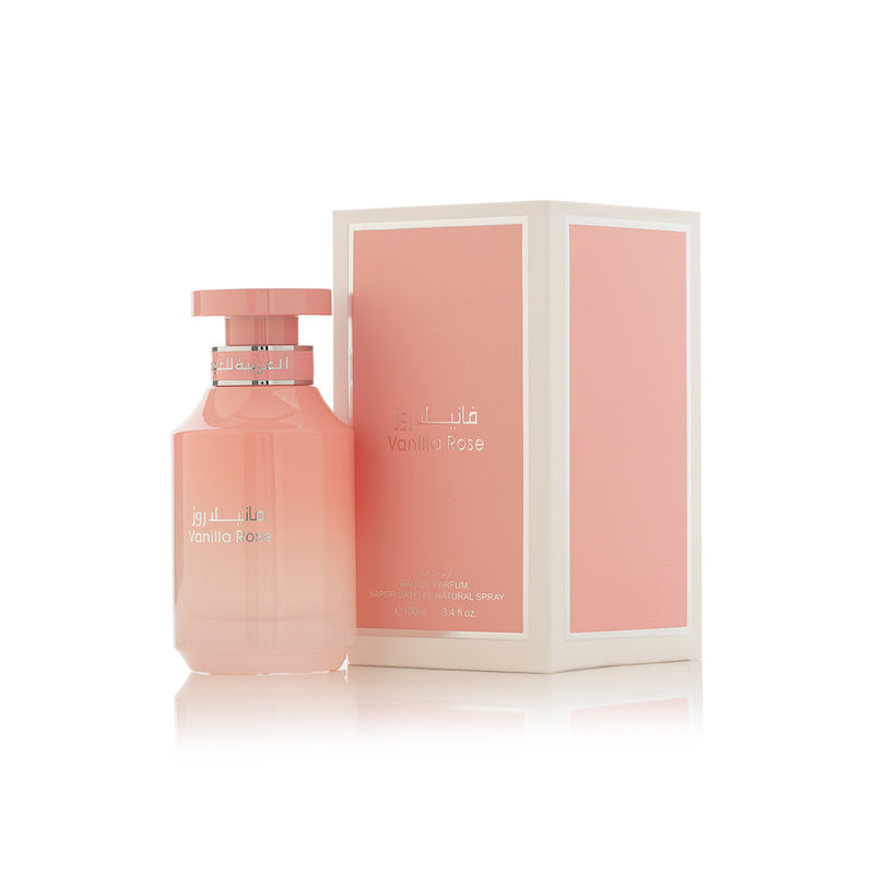 Vanilla Rose by Arabian Oud 100ml Eau De Parfum | عطر فانيلا روز من العربية للعود 100 مل