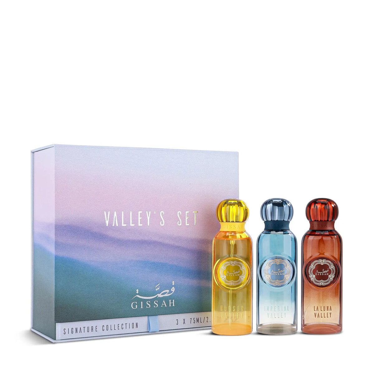 Gissah Valley’s Set – 3 x 75ml Eau de Parfum