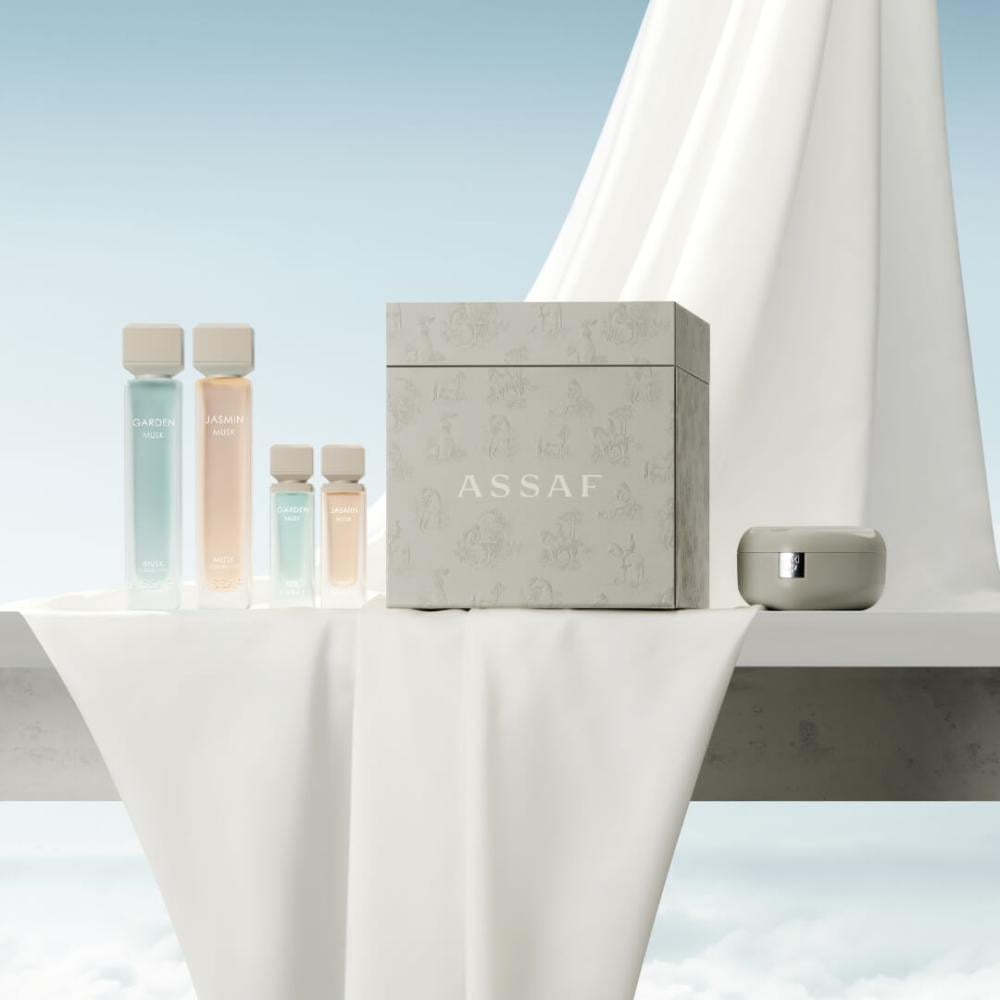 MUSK ASSAF COLLECTION Set | Garden Musk & Jasmine Musk + Body Powder