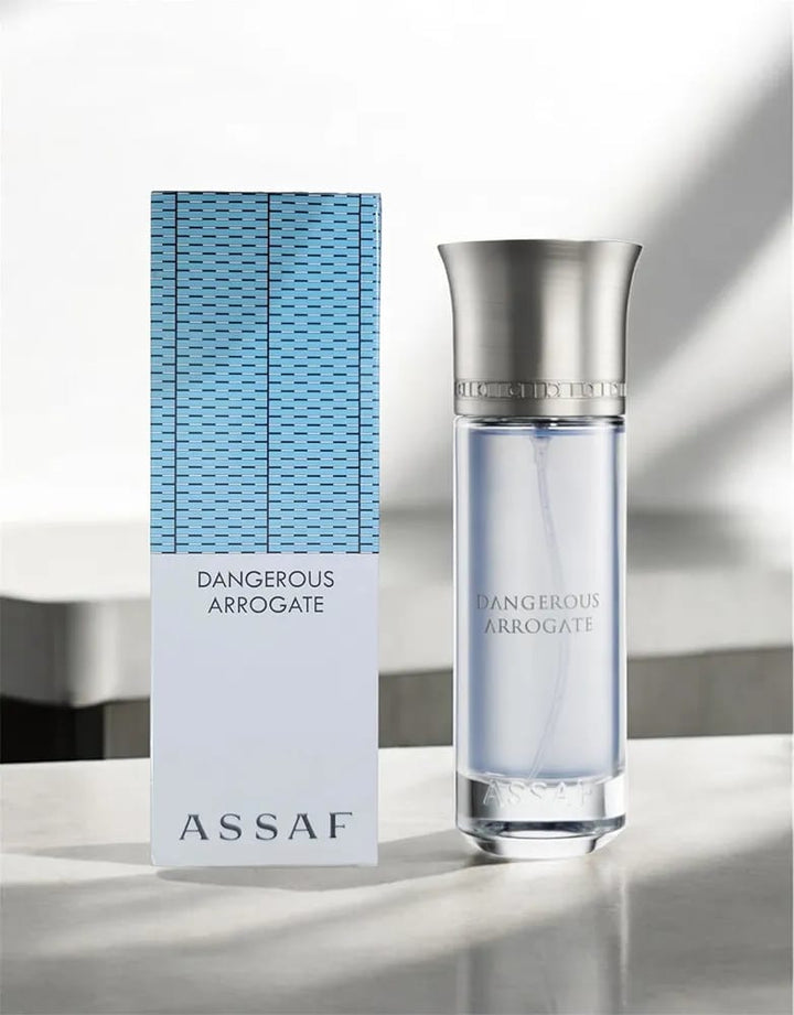 Arokeet Dangerous by Assaf Eau de Parfum – 200ML
عطر أروكيت دينجرس من عساف أو دو برفيوم – 200 مل
