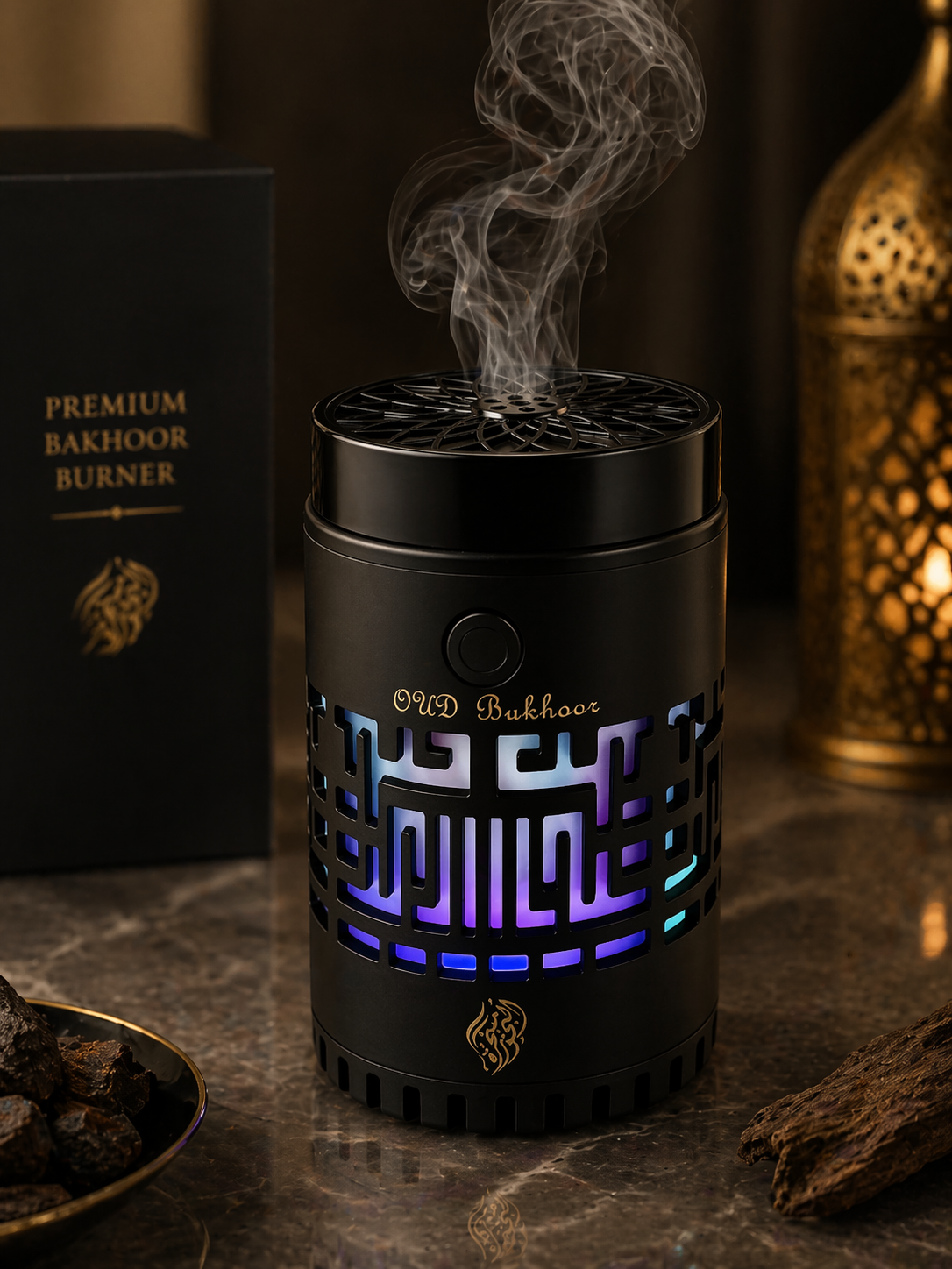 Burner Oud Incense – Modern LED Bakhoor