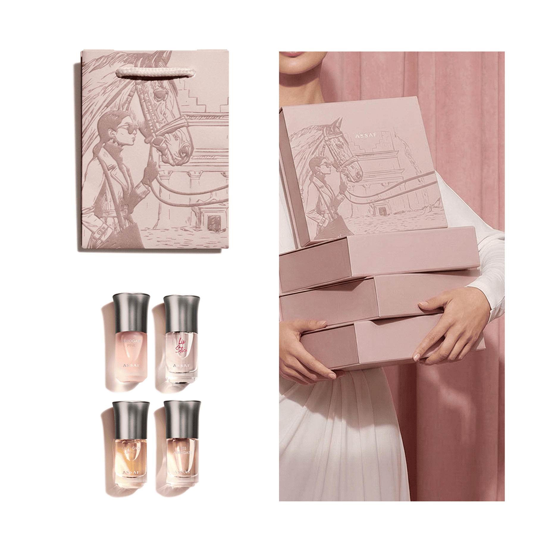 Assaf Arrogate Pink Gift Set