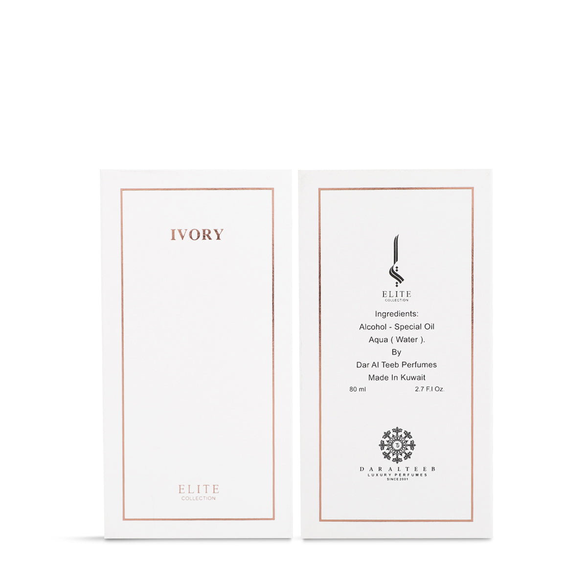 Elite Collection – Ivory White Perfume by Dar Al Tayeb – 80ml
