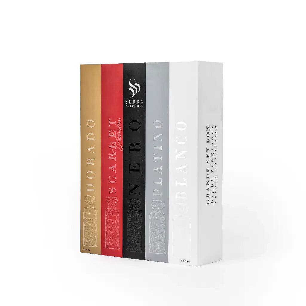 Grande Set Box by Sedra – 5 Signature Fragrances in One Luxurious Collection