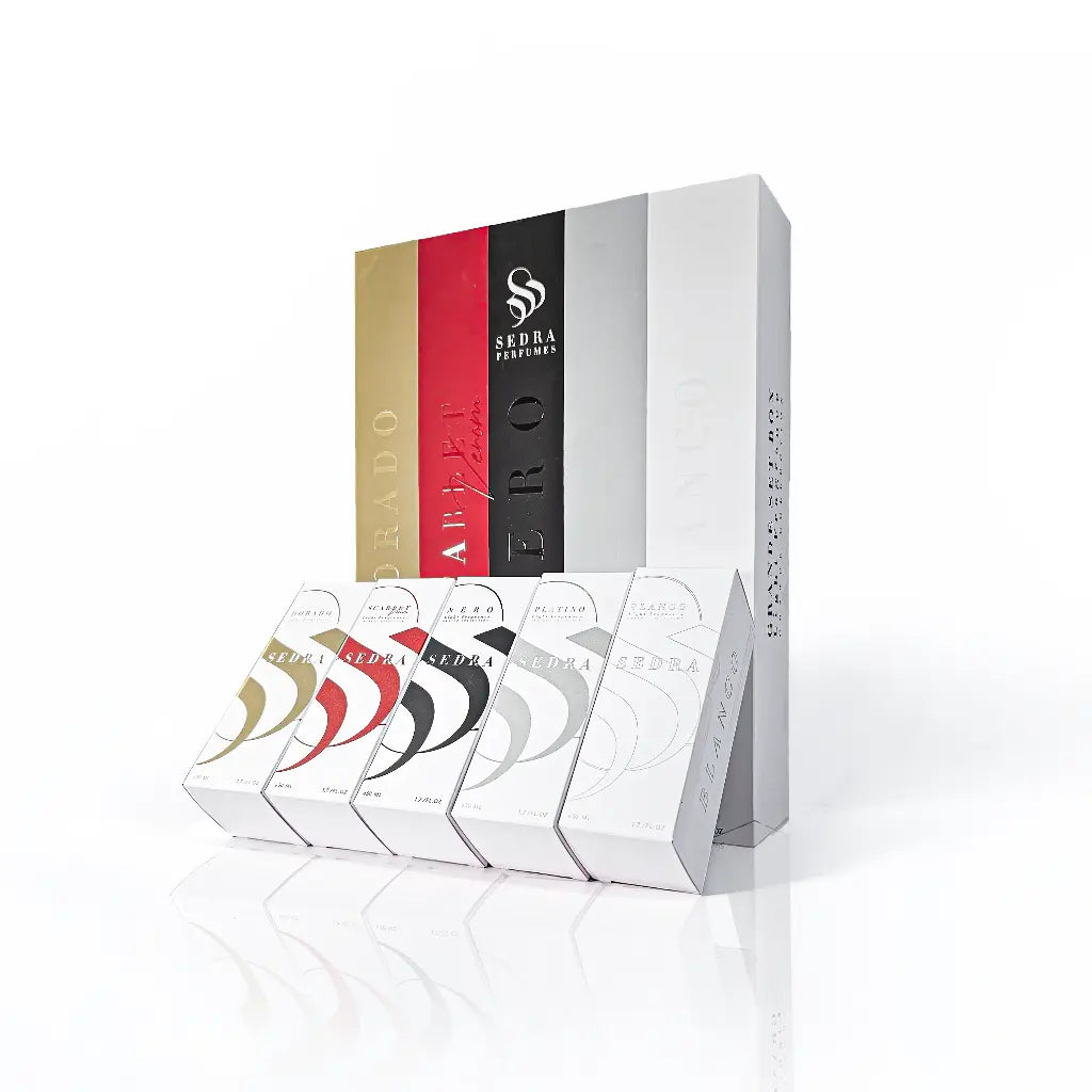 Grande Set Box by Sedra – 5 Signature Fragrances in One Luxurious Collection