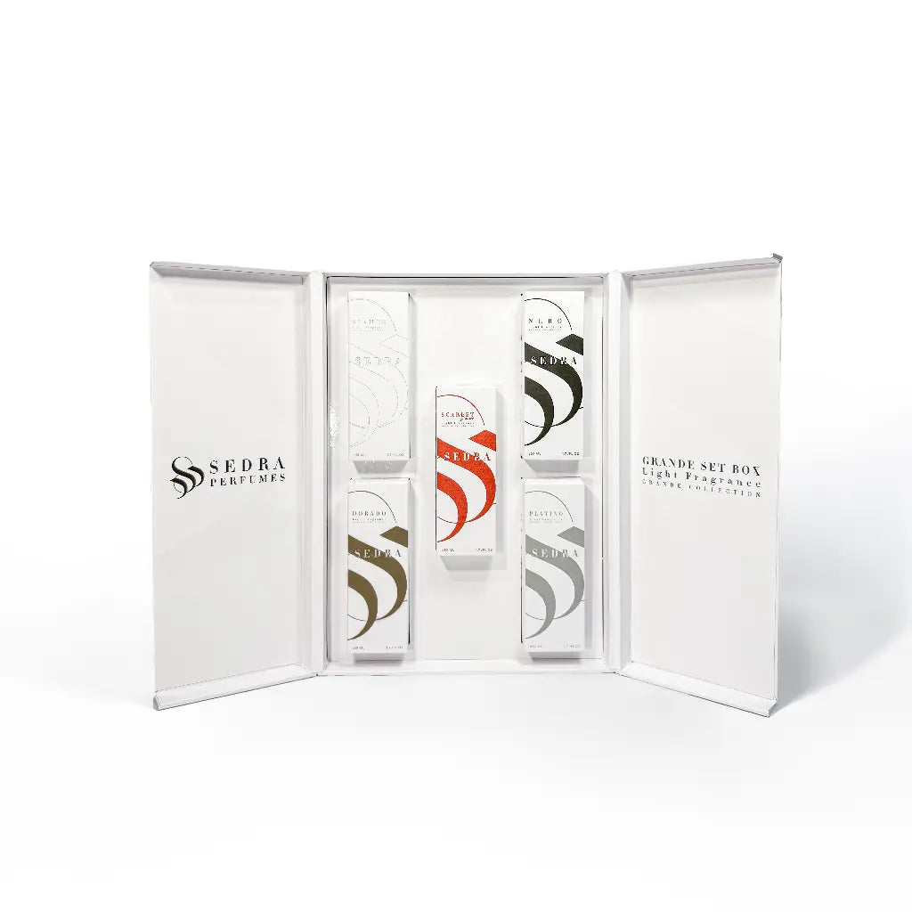 Grande Set Box by Sedra – 5 Signature Fragrances in One Luxurious Collection