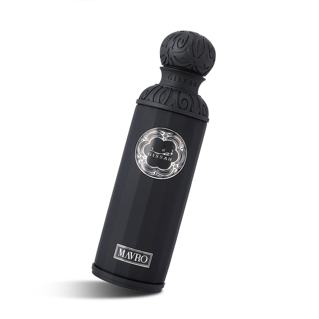 Gissah Mavro 200ml – Bold Woody Citrus Spicy Fragrance for Men
