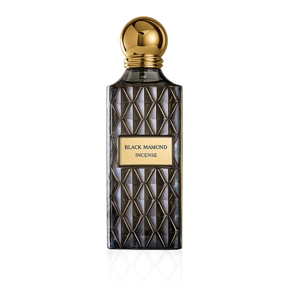 Black Diamond Incense by IBRAQ (Formerly Ibrahim AlQurashi) | Luxury Oud & Incense Perfume 150ml | Luluat Al Musk