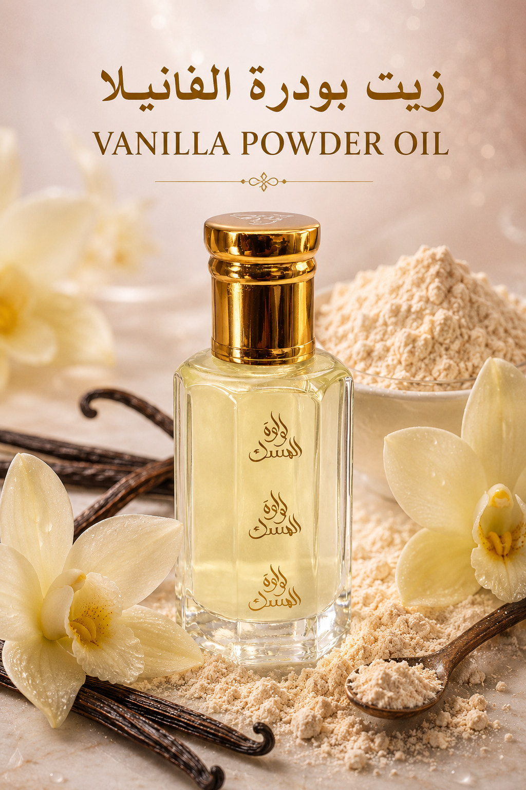 Luluat Almusk Vanilla Powder Oil new