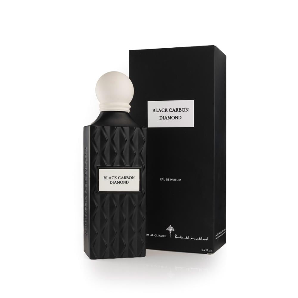 Black Carbon Diamond by IBRAQ (Formerly Ibrahim AlQurashi) | Luxury Oriental Perfume 150ml | Luluat Al Musk