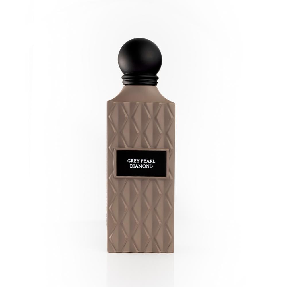 Grey Pearl Diamond by IBRAQ (Formerly Ibrahim AlQurashi) | Luxury Oud Perfume 150ml | Luluat Al Musk
