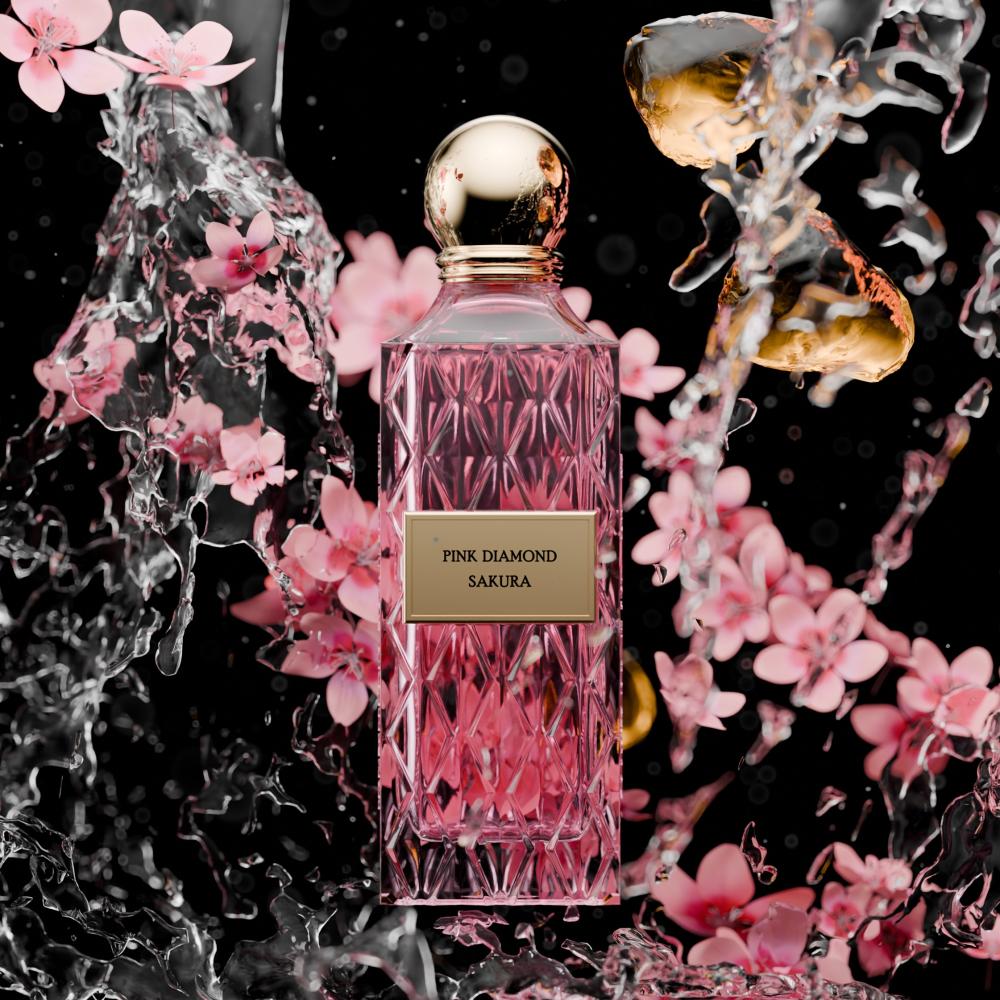 Pink Diamond Sakura by IBRAQ Luxury Floral Perfume · 150ml