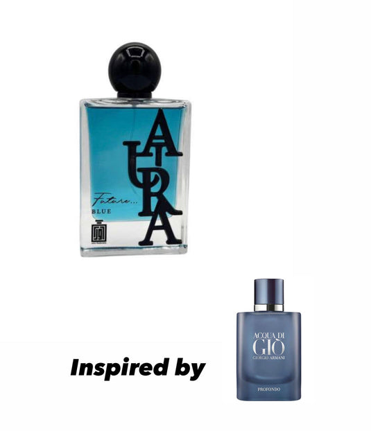 AURA  BLUE FUTURE                    inspired by ACQUA DI GIÒ PROFONDO EAU DE PARFUM