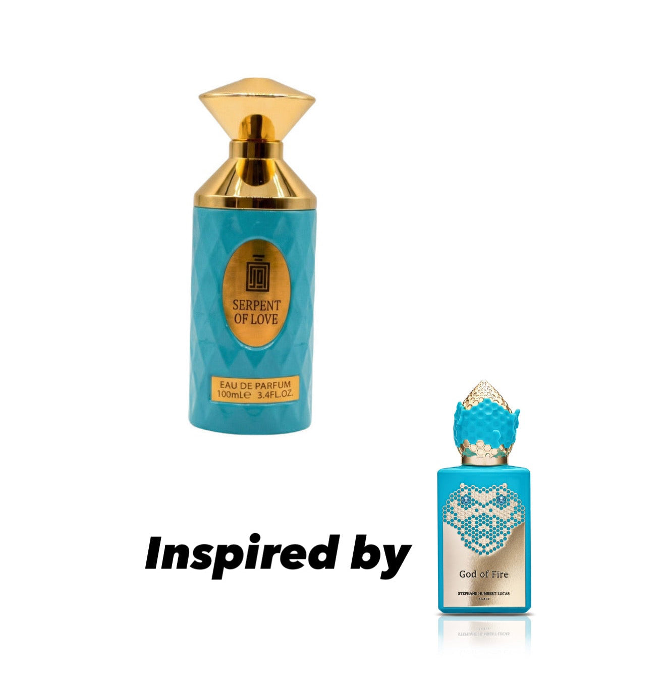 Serpent of love 100ml AURA         inspired by God of Fire Stephane Humbert Lucas