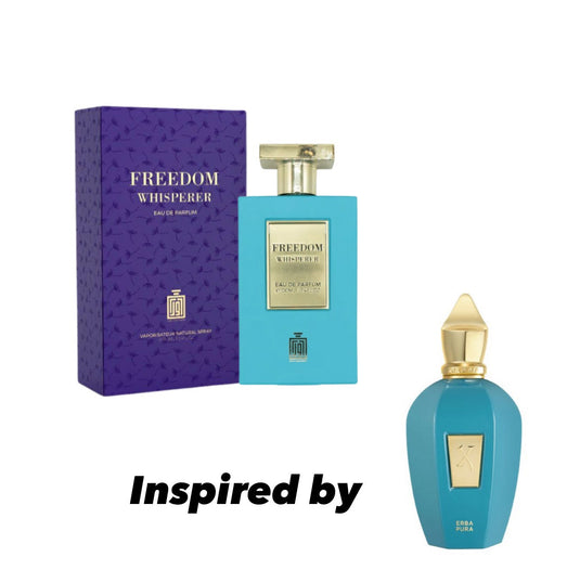 FREEDOM WHISPERER                 inspired by Erba Pura Xerjoff