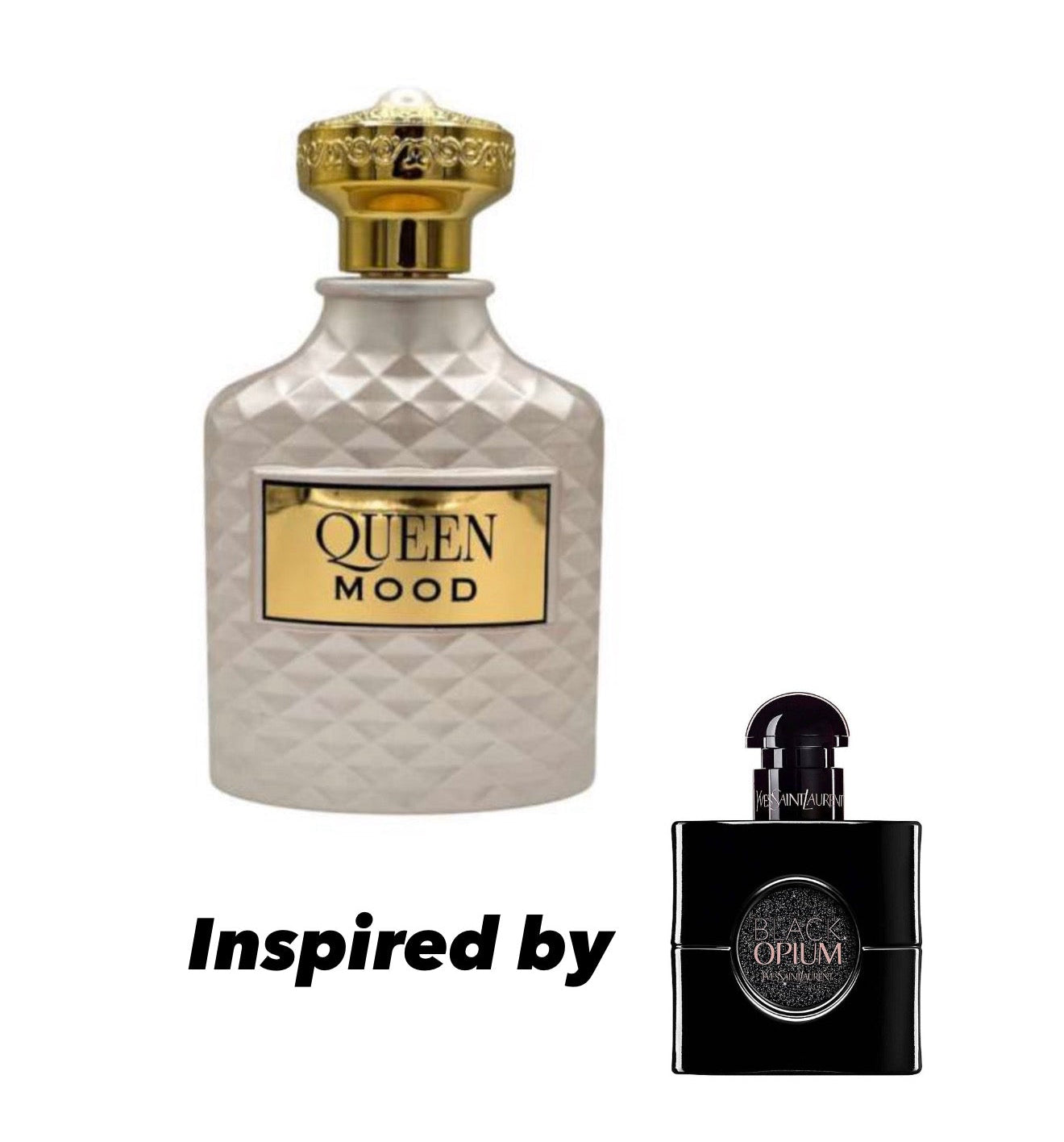 Queen mood 100ml  AURA            inspired by BLACK OPIUM LE PARFUM