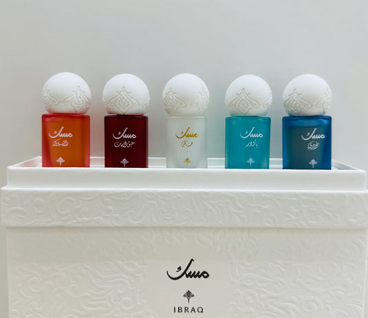 Ibrahim AlQurashi Oil Musk Collection New - 5X6ml