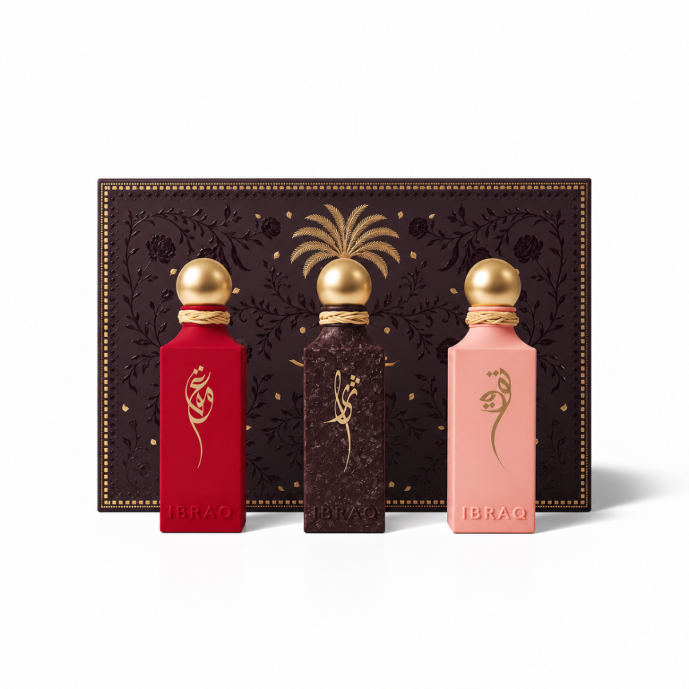 IRTH Collection 2 by IBRAQ 300ml – Luxury Saudi Heritage Fragrance Set