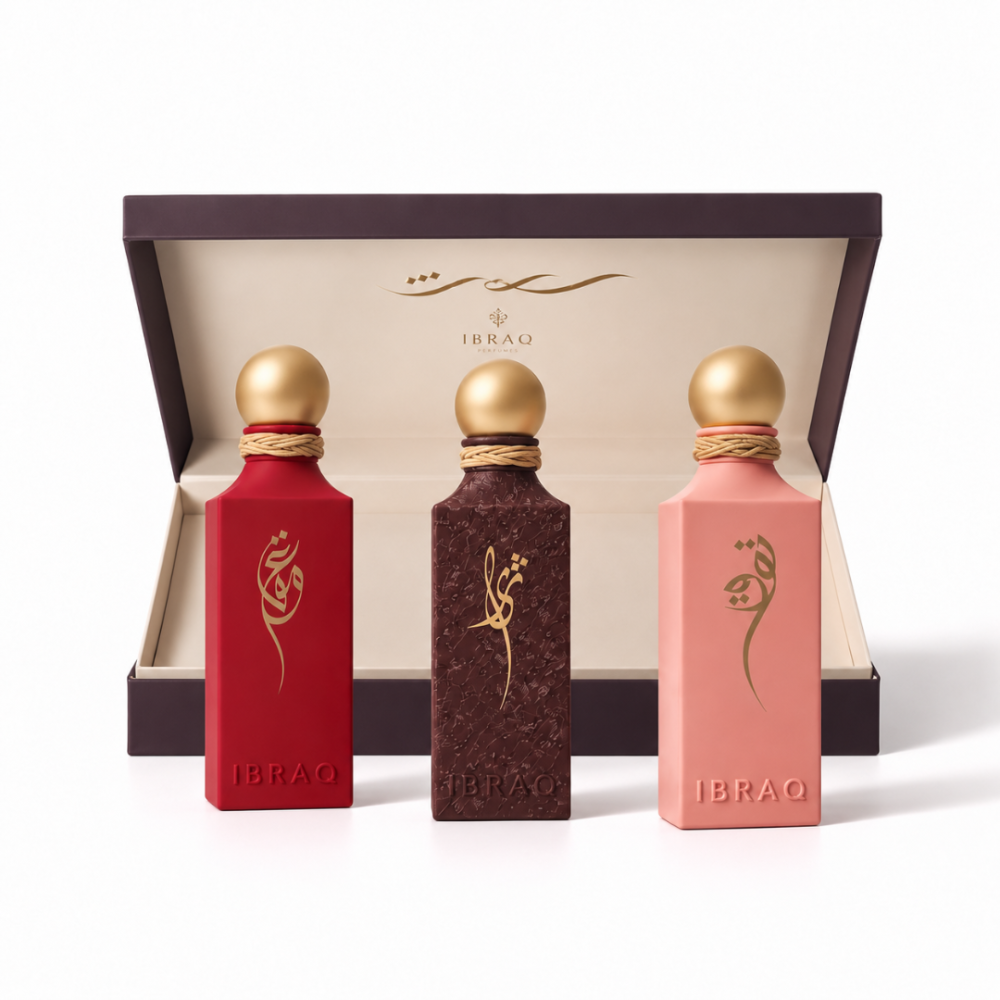 IRTH Collection 2 by IBRAQ 300ml – Luxury Saudi Heritage Fragrance Set